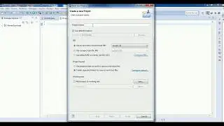 How to create a java project in eclipse and run a java program?