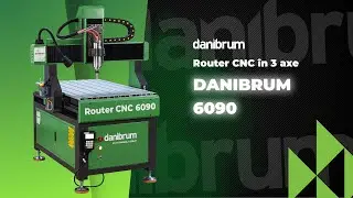 Router CNC DANIBRUM 6090 - prezentare generală - Benjamin Brumă
