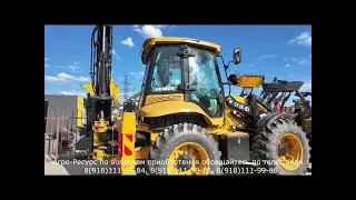 Экскаватор погрузчик на равных колёсах Бизон 4 СХ ECO аналог JCB 4 CX