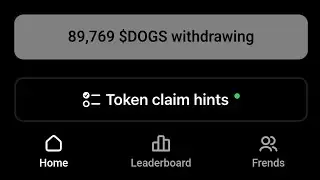 How to withdraw your $DOGS token?