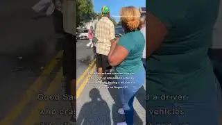 Witnesses Flip Van and Rescue Driver Accused of Hitting Mom and Toddler