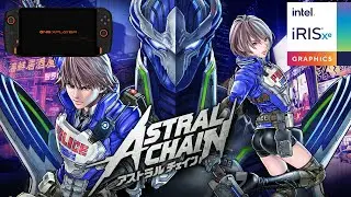ONEXPLAYER i7 1185G7 | Astral Chain with 60FPS Mod | Yuzu Switch Emulator Iris Xe Performance
