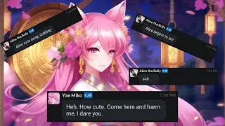Alice the Bully Gets Owned by Yae Miko | Character.ai