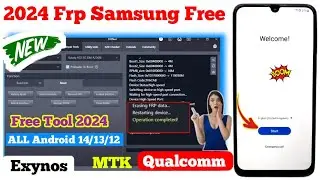 Samsung FRP Bypass All Android 14/13/12/11 BY New Tool ONE Click Remove Latest Security Patch