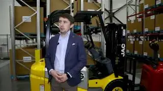 Вилочные погрузчики JAC на выставке InnoSklad!