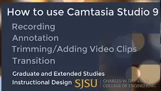 Creating Videos - Camtasia Studio 9
