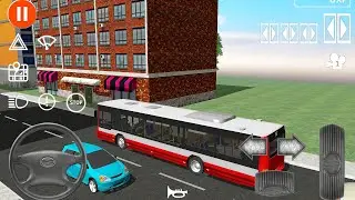 Bus Simulator in City. Driving Luxury Coach Bus | Android Gameplay