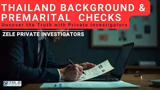 Thailand Background Checks & Premarital  Checks Uncover the Truth with Private Investigators