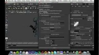MAYA 3D Animation Tutorial : Batch rendering and converting to a movie file