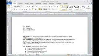 Chiudi il documento corrente senza chiudere l'applicazione Microsoft Word.