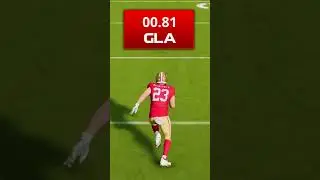 Christian McCaffrey 40 Yard Dash - Madden 24