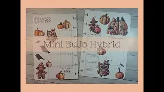 Plan with Me / Bullet Journal / Mini Happy Planner hybrid