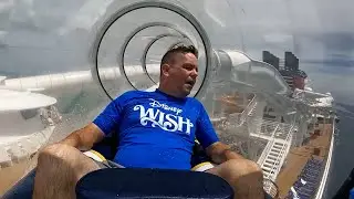 AquaMouse (Rider Cam and Show Scenes) - Disney Wish