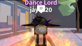 Roblox dance off | Hackers in the game!!
