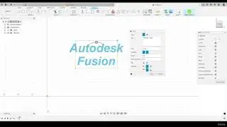 How Text In Fusion 360 || Autodesk Fusion 360 Training Tutorial 15