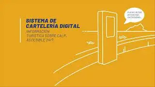 Turismo Inteligente: Calp instala 8 pantallas digitales