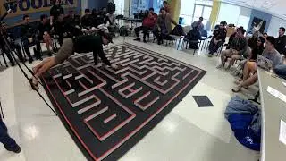【4K】2019 All America Micromouse Competition (AAMC) at UCLA, May 26th 2019. Side Camera