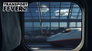 Stunning Window Ride on the High-Speed Rail Across the Strait [Transport Fever 2 Bohai Series]