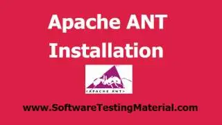 How To Install Apache ANT