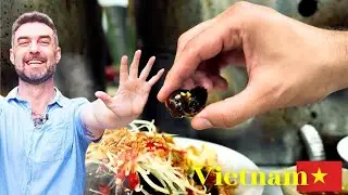 🇻🇳 Vietnamese STREET FOOD Market Tour!  SNAIL FEAST in Da Nang Vietnam!!
