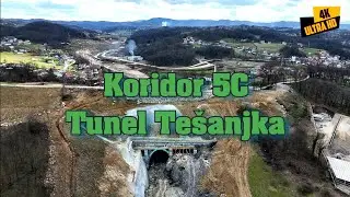 Koridor 5C tunel Tešanjka
