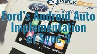 Ford’s Android Auto Implementation of Sync 3 - CES2016 #FordCES