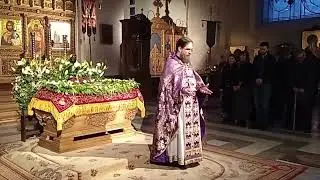 Проповедь игумена Иосифа (Крюкова) в Великий Пяток