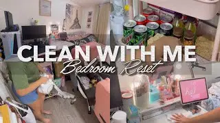 CLEAN WITH ME | BEDROOM RESET