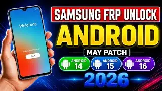 All Samsung FRP Bypass Android 13/14/15/16 🔥 2026 New Method | No PC Needed | Skip Google Lock 