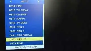Weak DVB-T2 signal comparison - 3 receivers - Amiko Mini Combo, Strong 8201, Synaps Bit2