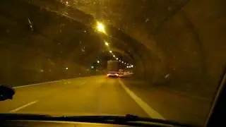 Поездка по Германии: автобаны Германии и туннели перед Чехией.
