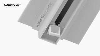 Plug with a stopper for the groove of the cornice for hidden installation MRIYA LUXE