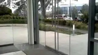 Windy day at work