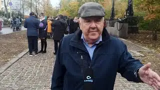 Открытие памятника Чарльзу Гаскойну в Петрозаводске