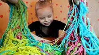 ✽ Челлендж Делаем ЦВЕТНЫЕ Макароны Как сделать Цветные макароны Challenge Make COLORED Pasta