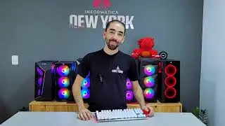 O Teclado Mecânico mais vendido da Shopee. Evus TC-06W - O melhor Custo Beneficio.