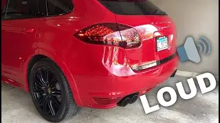 2014 Porsche Cayenne GTS Exhaust & Acceleration
