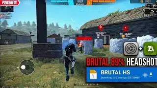BRUTAL89% HEADSHOT🧠 CONFIG FILE📂 FREEFIRE # BODY HEADSHOT FILE🗃 WORKING ALL SERVER🌍