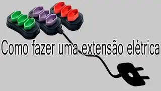 Como fazer uma extensão elétrica (Electric extension)