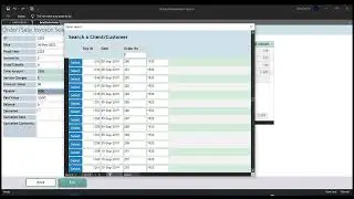 Edit an order in MS Access Database.