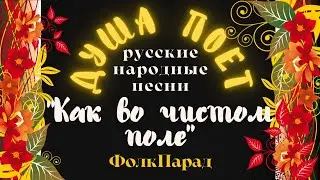 КАК ВО ЧИСТОМ ПОЛЕ Запись с концерта ансамбля народного пения «РАДОВЕСТЬ»