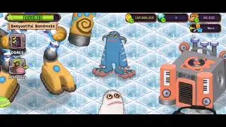 Powering Up Rare wubbox at Cold island! My singing monsters (late 500 SUBS special)