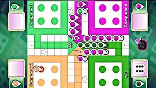 Ludo game in 4 players | Ludo King 4 players | Ludo gameplay #15