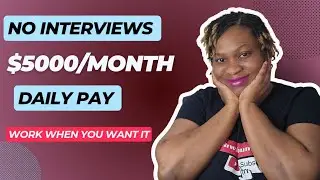 10 Daily Pay No Interview Online Jobs You Can Start Today!