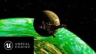 SPACE Exploration: The Escape - but in 1440p 30 fps | Unreal Engine 4 | 3D render