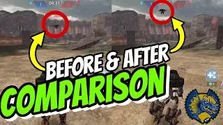 🦎side by side comparison | before & after nerf | my first thoughts on Demeter | War Robots