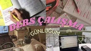 YAZ BİTTİ| kütüphanede birgün, tyt çalışmalarım, benimle 2 gün 💖