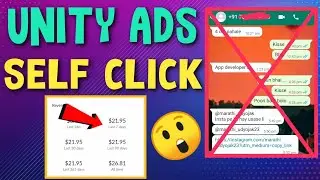 Unity Ads Self Earning | Unity earning trick | Unity Ads High cpm App Unity $30 per day 