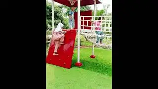 panjat tebing anak playground #playground #panjattebing #ayunan #perosotananak