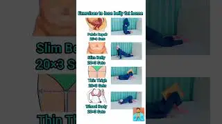 exercises to lose belly fat home#short #refucebellyfat #bellyfatloss #yoga